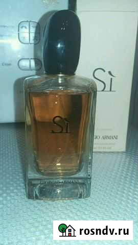 Giorgio Armani SI флакон : 100ml.оригинал Череповец - изображение 1