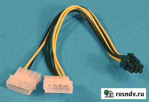 Переходник mollex X2 to 6-Pin Video Уфа