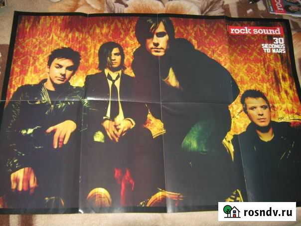 Постер группы 30 seconds to Mars Павловск - изображение 1