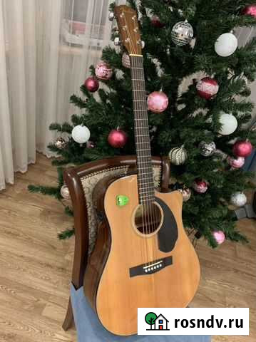 Гитара Fender CD-60SCE Dread / NAT Йошкар-Ола - изображение 1