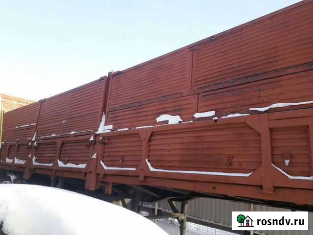 Полуприцеп бортовой ОДАЗ 9370, 1986 Ростовка - изображение 1