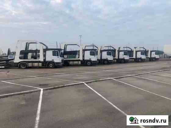 Автовоз Mercedes-Benz Actros + Lohr Поварово
