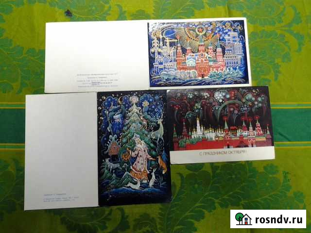 Открытки худ. К. Андрианов Томск - изображение 1