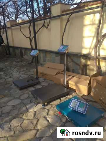 Весы напольные до 150;300;500, 1000кг Анапа - изображение 1