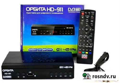 Цифровой ресивер приставка DVB-T2 Орбита HD-911 Красноярск - изображение 1