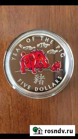 Монета Год свиньи (кабана) Пенза - изображение 1
