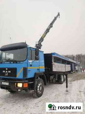 MAN F90 с КМУ, 1991 Москва