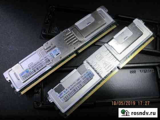 Серверная память 2Gb DDR2 ECC samsung PC2-5300F-55 Чита
