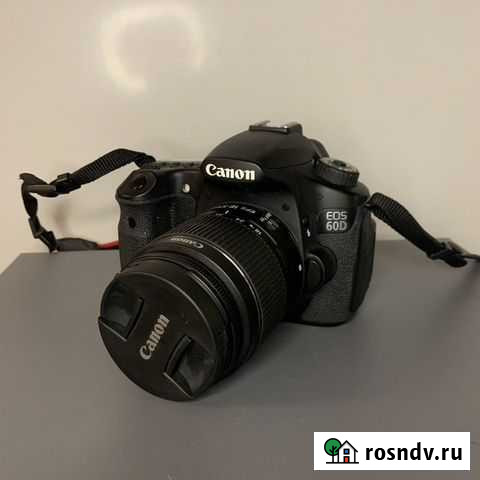 Фотоаппарат Canon 60D с объективом 18-55mm Челябинск - изображение 1
