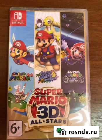 Super Mario 3D All-Stars Nintendo Switch Кемерово - изображение 1