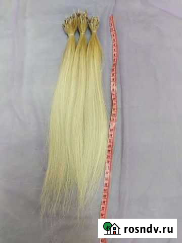 Натуральные волосы для наращивания блонд 52 и 41 с Пермь - изображение 1