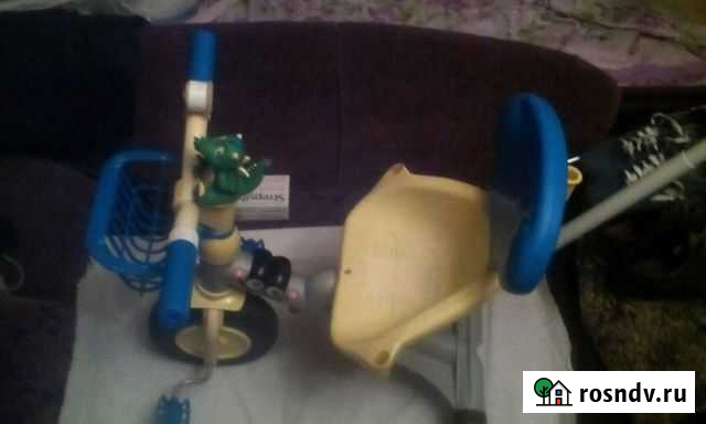 Детский велосипед и Самокат Маша и медведь,насос Самара - изображение 1