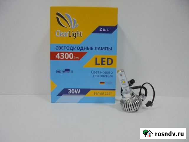 Светодиоды головного света Led Clearligh H3 4300Lm Нижний Новгород - изображение 1