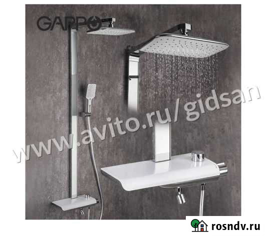 Душевая система Gappo G2495-4 с термостатом Уфа - изображение 1