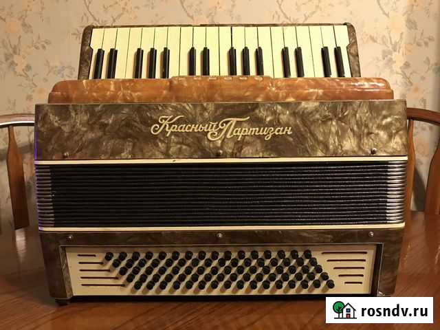 Аккордеон Красный Партизан СССР Санкт-Петербург - изображение 1