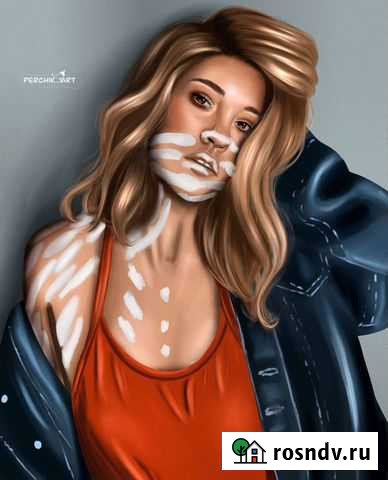 Цифровой портрет, арт, логотип, иллюстрация Вязники - изображение 1