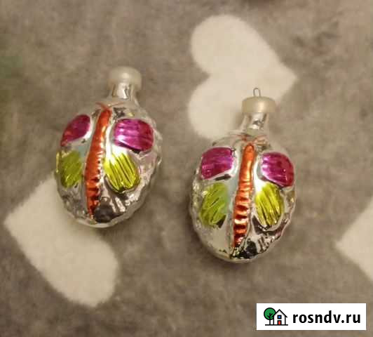 Елочные игрушки СССР винтаж Миасс - изображение 1