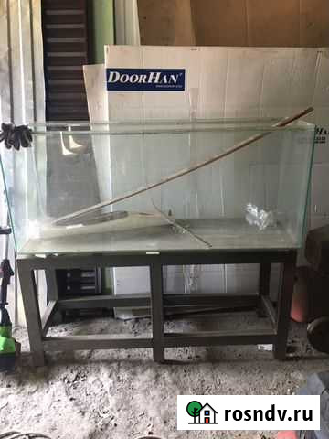 Аквариум б/у на металическом каркасе Ростов-на-Дону - изображение 1