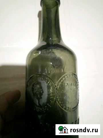Бутылка из под минералки 1865г раритет Москва - изображение 1