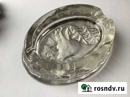 Пепельница СССР с изображением оленя Саранск - изображение 1