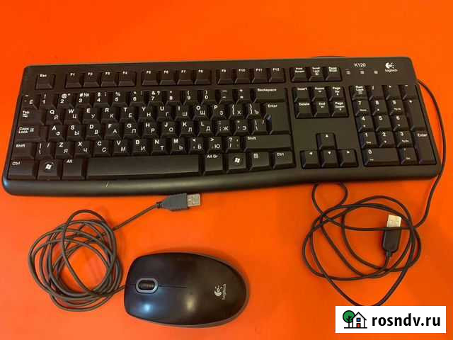 Клавиатура и мышь logitech Химки - изображение 1