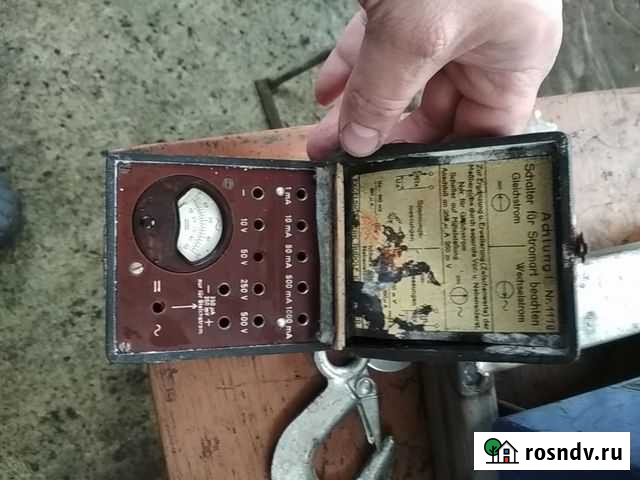 Тестер немецкий трофейный) наверное Кашира - изображение 1