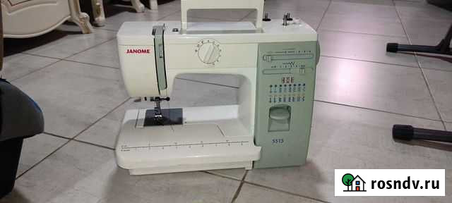 Швейная машина б/у Janome 5515 Махачкала - изображение 1