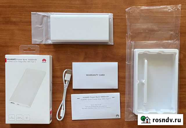 Внешний аккумулятор 10000 mAh huawei CP11QC Владивосток - изображение 1