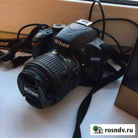 Зеркальный фотоаппарат Nikon d3200 18-55 vr II KIT Челябинск