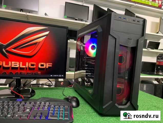 8 ядерный игровой с видеокартой на 4 гб Салават - изображение 1