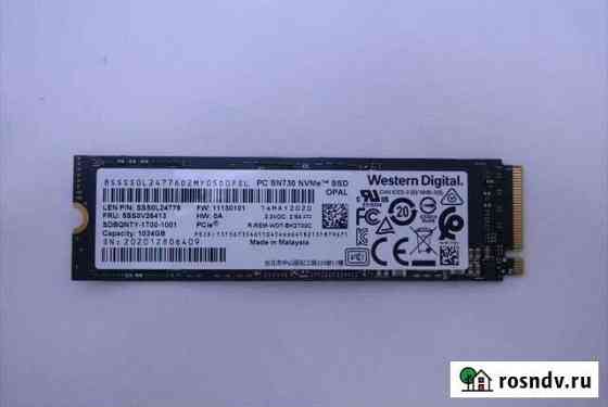 SSD WD 1TB nvme M2, новый Краснодар