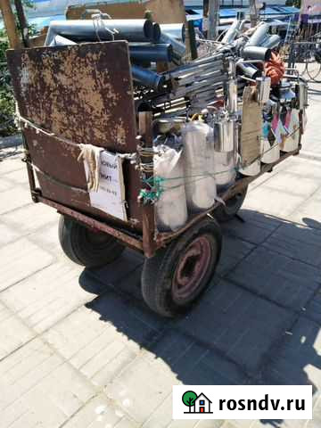 Большая телега дл. 1.70шир95выс.70см. Торг. Обмен Астрахань - изображение 1