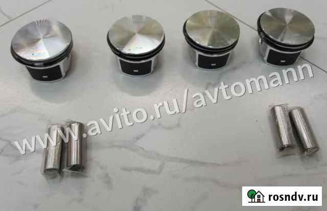Поршень с кольцами Форд Фокус 2 1.8 Dur Нижнекамск - изображение 1