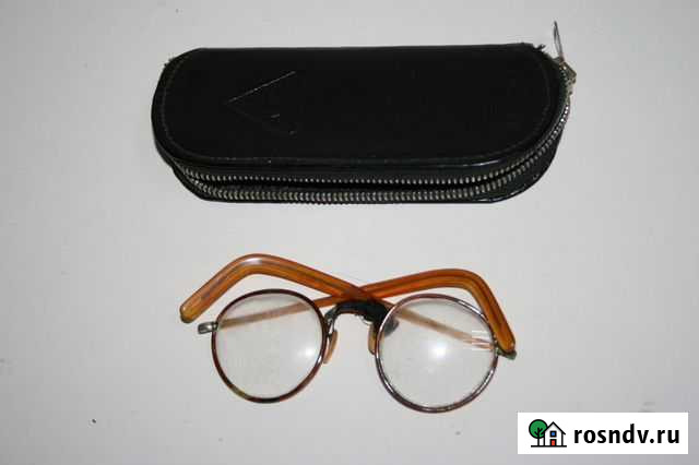 Очки старинные с очешником Севастополь - изображение 1