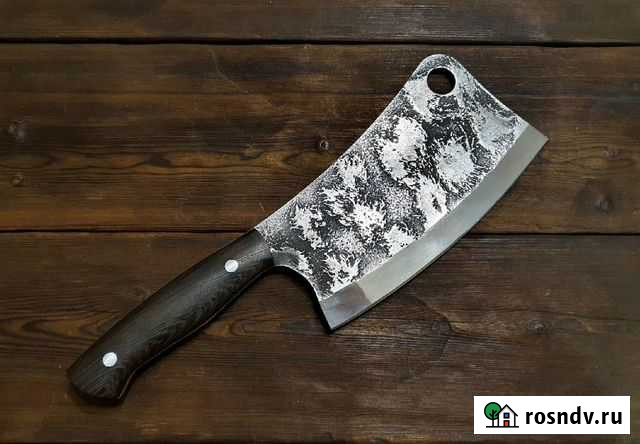 Тяпка топорик для мяса из кованой стали 9хс Элиста - изображение 1