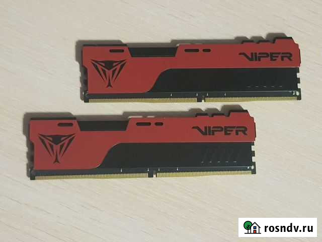 Patriot Viper 2x16 (32gb) 4000мгц DDR4 Липецк - изображение 1