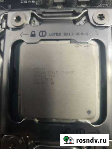 Процессор intel core i7 3820 4/8 lga 2011v1 5 штук Большевик - изображение 1