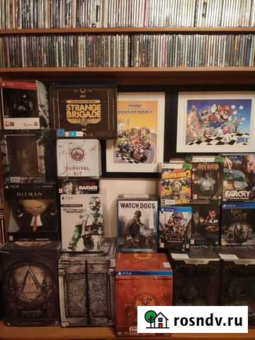 Различные коллекционные издания игр и фигурки на p Хабаровск - изображение 1