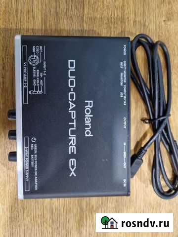 Roland Duo-Capture ex.звуковая карта Альметьевск - изображение 1