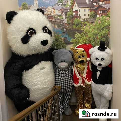 Мишка Тедди ростовая кукла аниматор Череповец - изображение 1