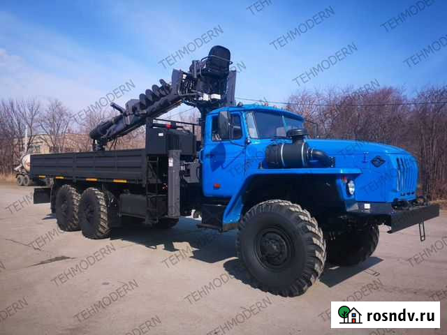 Урал 4320-0611-10 с КМУ, 2009 Салехард - изображение 1