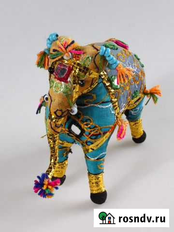 Индийская винтажная игрушка Слон Набережные Челны - изображение 1