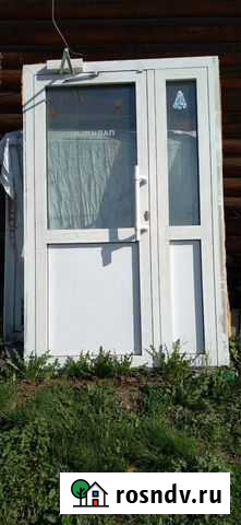 Дверь входная алюминиевая бу Минусинск - изображение 1