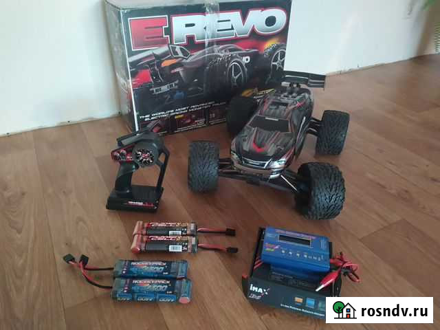 Радиоуправляемая машина traxxas E-revo 5603 Красноярск - изображение 1
