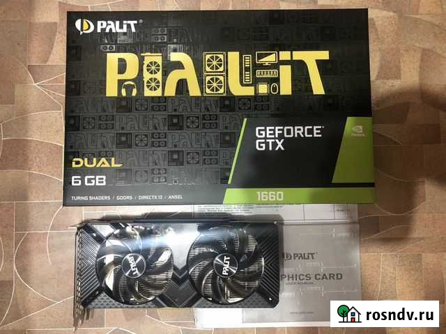 Видеокарта NVidia GeForce GTX 1660 6Gb Краснокаменск - изображение 1