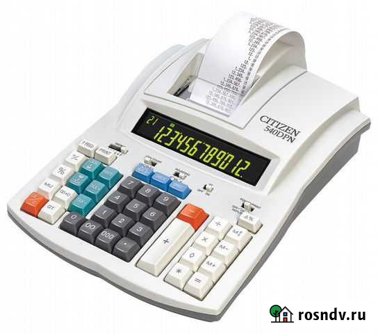 Калькулятор Citizen 540 DPN с печатью Казань - изображение 1