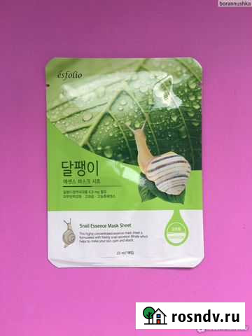 Маска для лица с экстрактом секрета улитки Esfolio Рязань - изображение 1