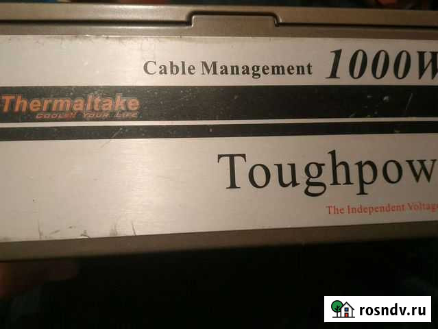 Блок питания thermaltake 1000w Грозный - изображение 1