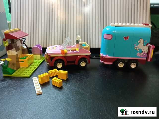 Lego Friends 3186 Эмма и трейлер для её лошадки Санкт-Петербург - изображение 1