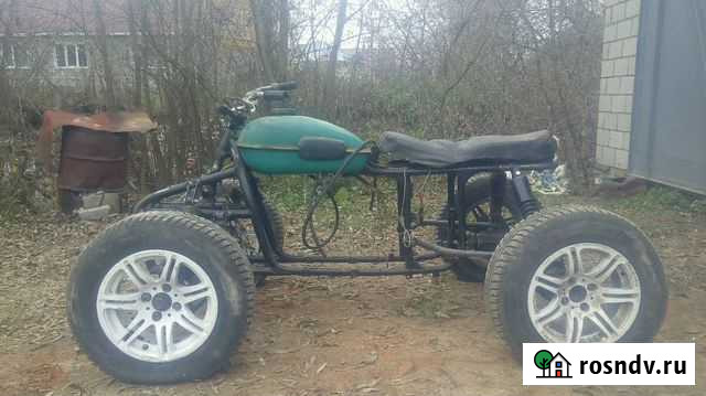 Самодельный квадроцикл из урала Касимов - изображение 1